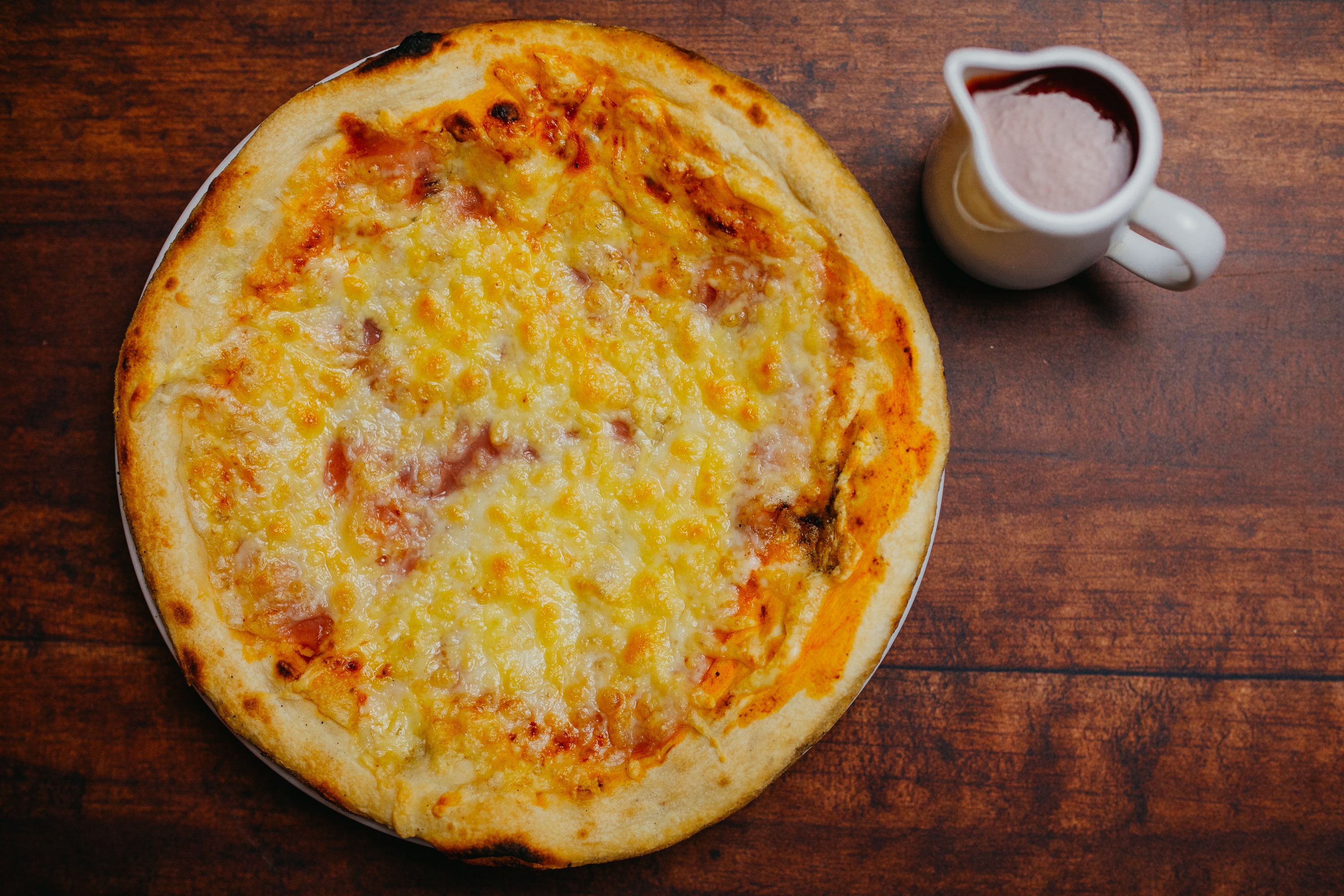 Dečija pizza sa šunkom i sirom
