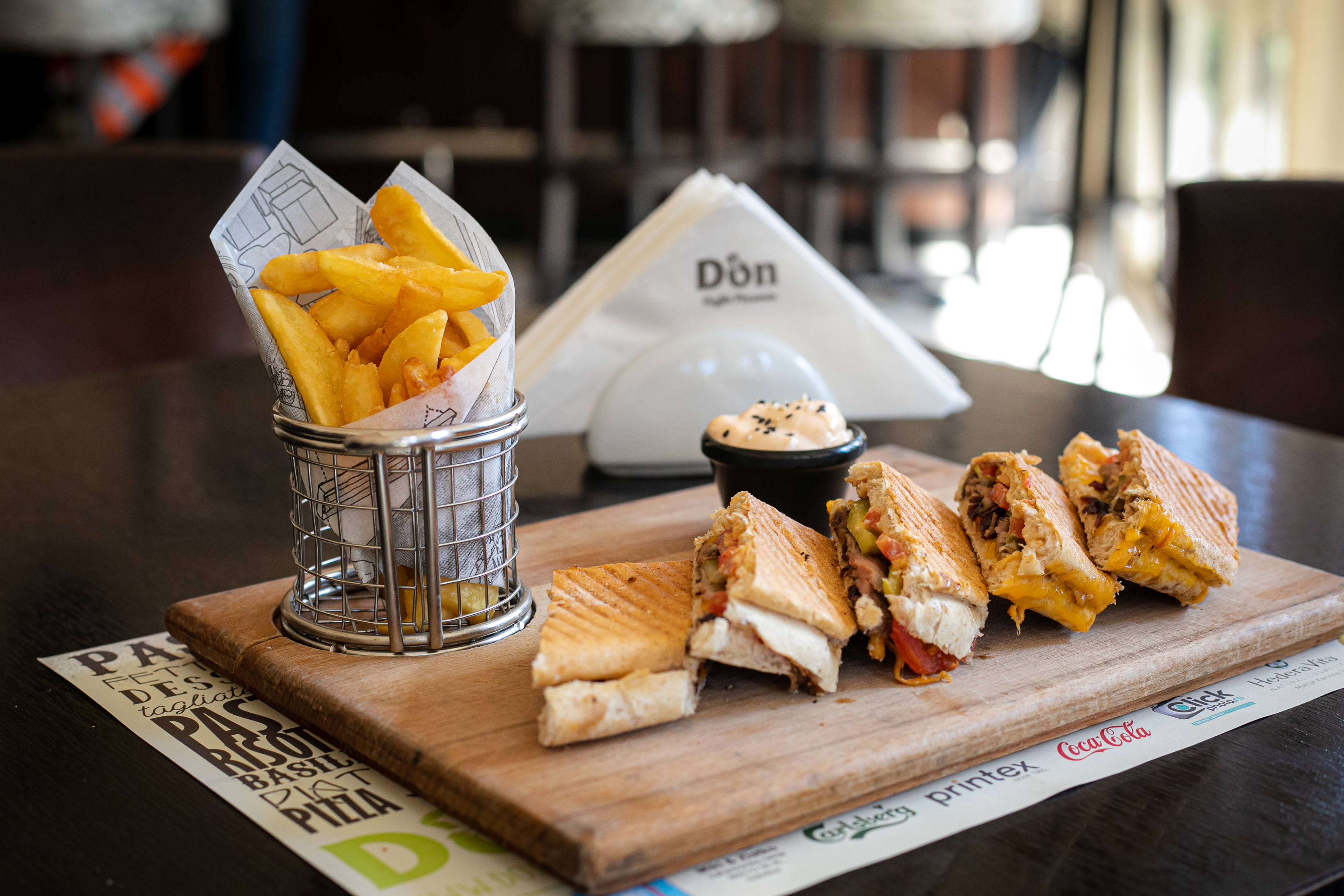 Beef panini sendvič